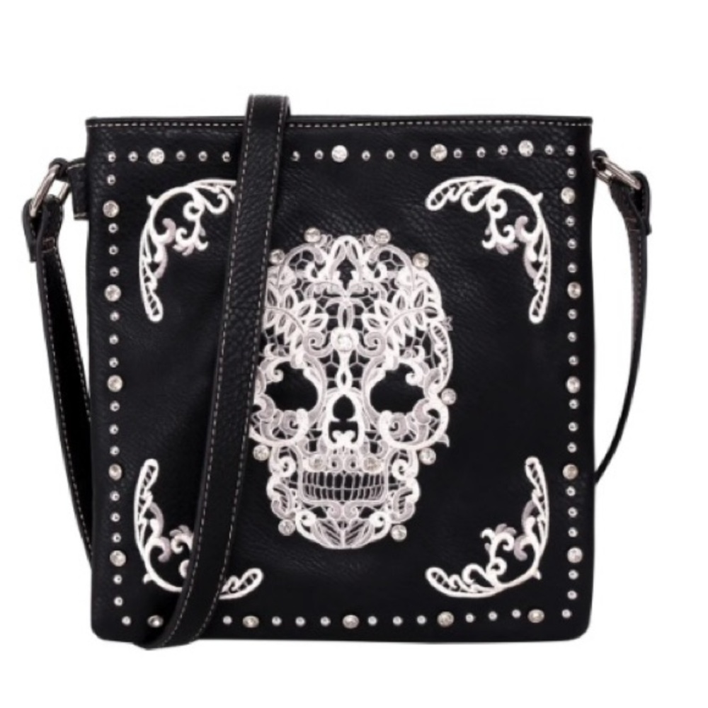 NWT MW494G-9360 Montana West Sugar Skull Collection Concealed Handgun